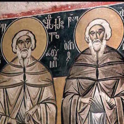 Saint Ekvtime Mtatsmindeli and Saint Giorgi Mtatsmindeli