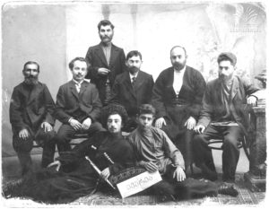 Members of the Sharadze Cabinet, and publishing house.